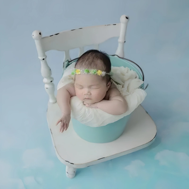 Iron Posing Chair - Newborn Photography Props - Image 2